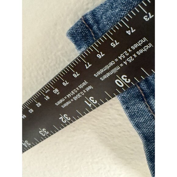 True Craft Cargo Bootcut Stretch Denim Jeans Womens Size 12 Mid Rise Gorpcore - Picture 7 of 11